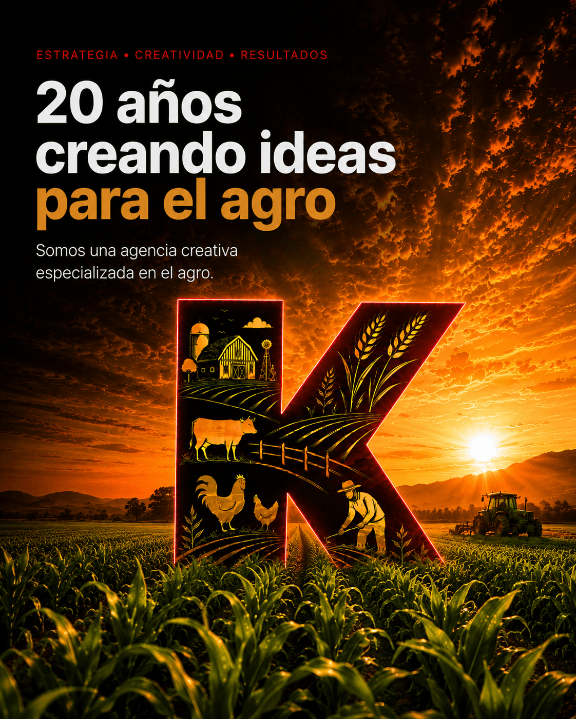 20 años creando ideas para el agro — Kreativa agencia creativa especializada en el agro