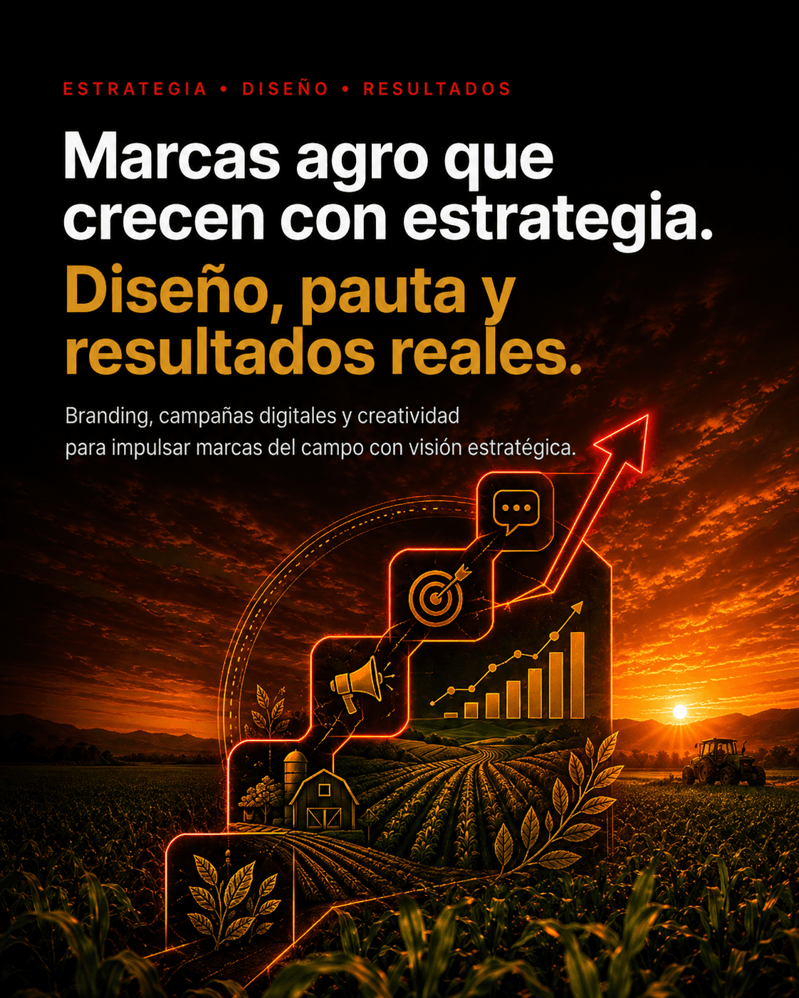 Marcas agro que crecen con estrategia — Diseño, pauta y resultados reales