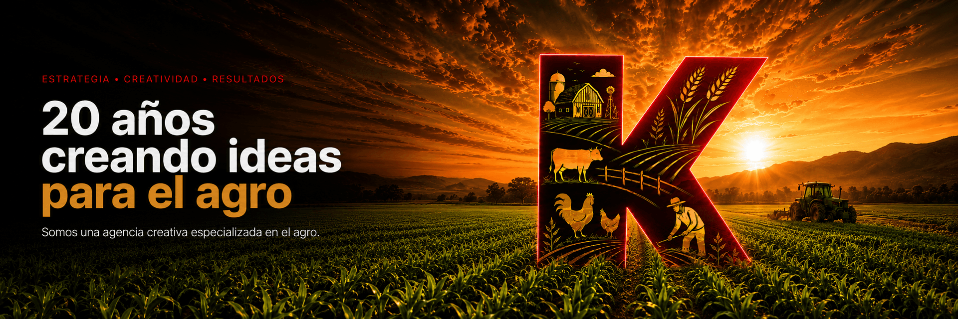 20 años creando ideas para el agro — Kreativa agencia creativa especializada en el agro