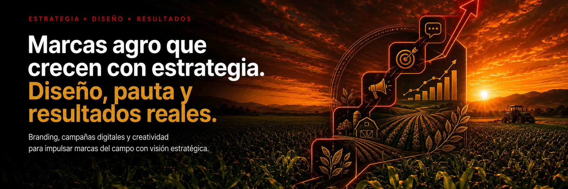 Marcas agro que crecen con estrategia — Diseño, pauta y resultados reales